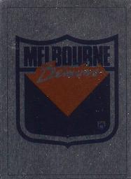 1990 Select AFL Stickers #154 Melbourne Demons Front